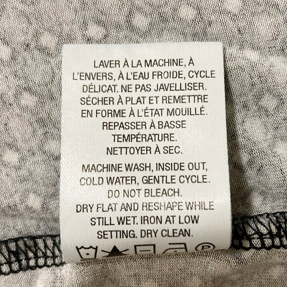 REITMANS Plus-size black grey white geometric print tank top XL 1X XXL 2X shirt - Picture 14 of 15